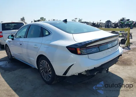 2025 Hyundai Sonata Hybrid Limited from USA, damaged, VIN KMHL54JJ6SA119371